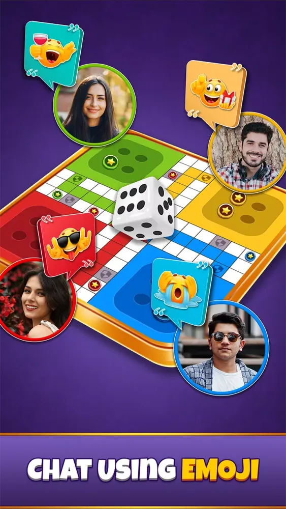 Tangkapan skrin Ludo Game(लूडो) : Online Ludo