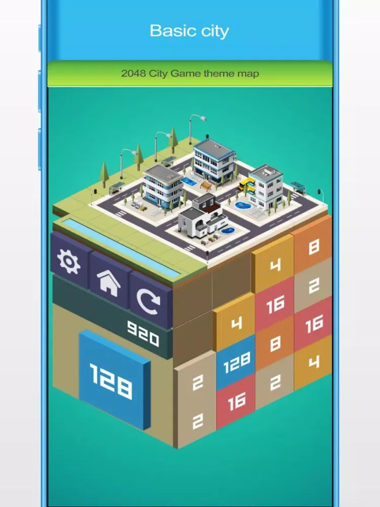 Capturas de tela do My 2048 City - Build Town iPad 
