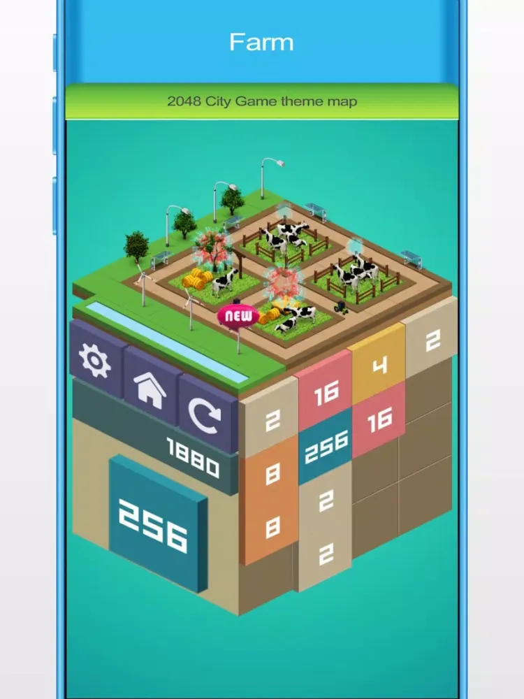 Capturas de tela do My 2048 City - Build Town iPad 