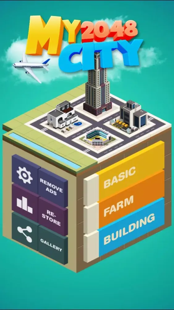 Capturas de tela do My 2048 City - Build Town