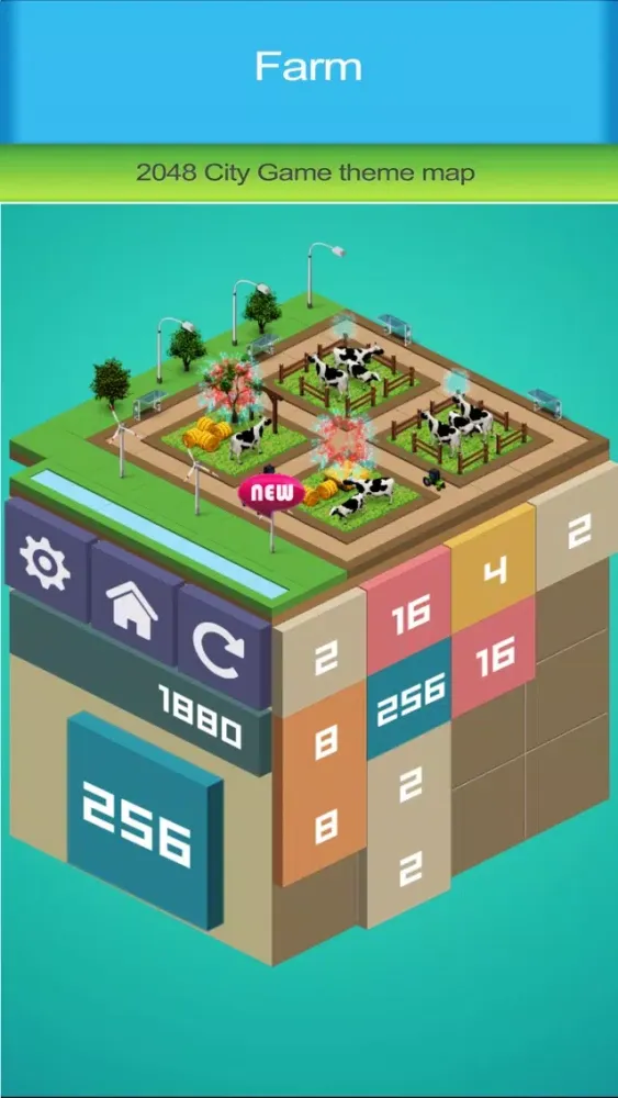Capturas de tela do My 2048 City - Build Town