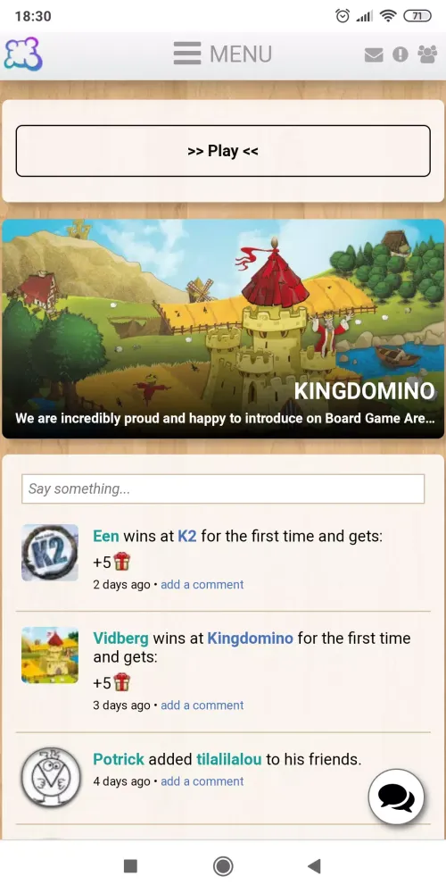 Board Game Arena Screenshots