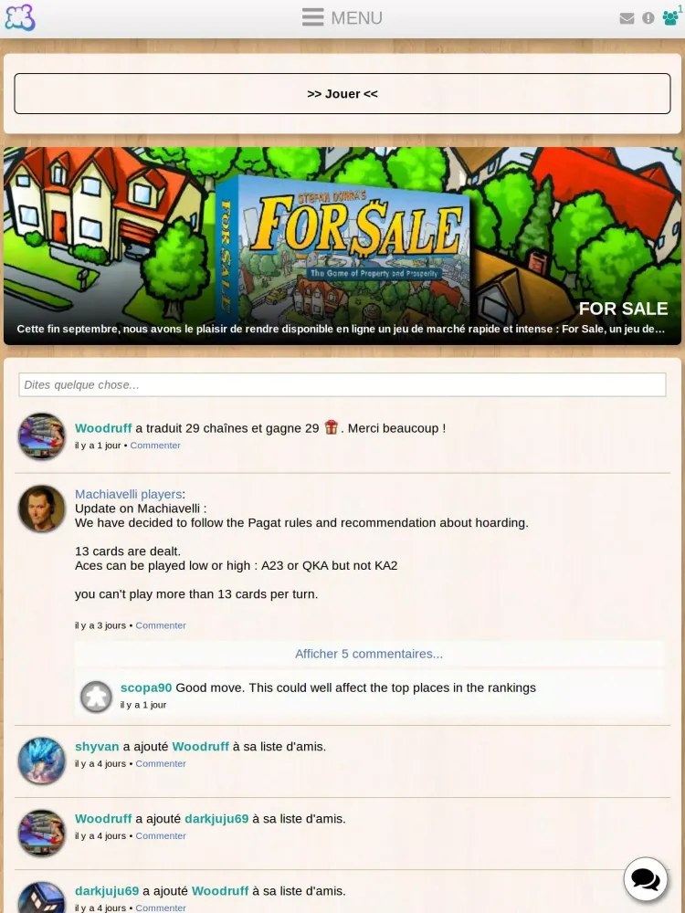 Board Game Arena Screenshots