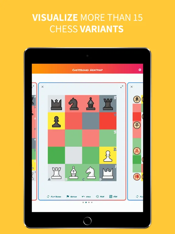 Chess Heat Map Analysis iPad  Ekran Görüntüleri