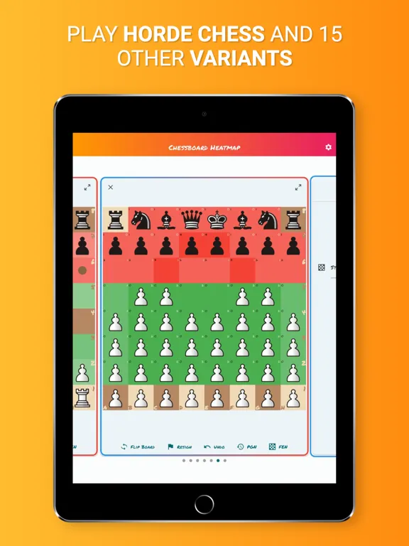 Chess Heat Map Analysis iPad  Ekran Görüntüleri
