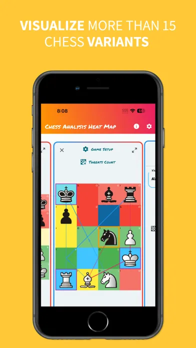 Chess Heat Map Analysis Ekran Görüntüleri