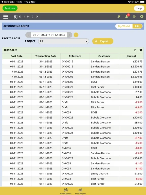 KIMCO SMB iPad  স্ক্রিনশট