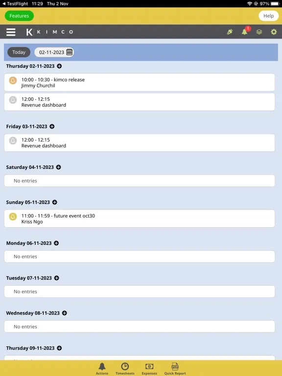KIMCO SMB iPad  স্ক্রিনশট