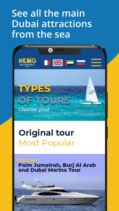 Tangkapan layar Dubai Boat Tours