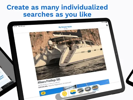 ภาพหน้าจอของ Boat24 - Boats for Sale iPad 