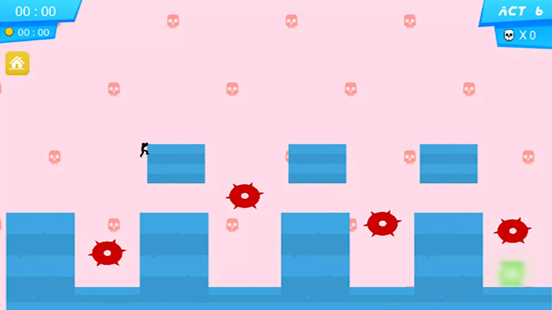 Stickman Jump:Roll Platformer Screenshots