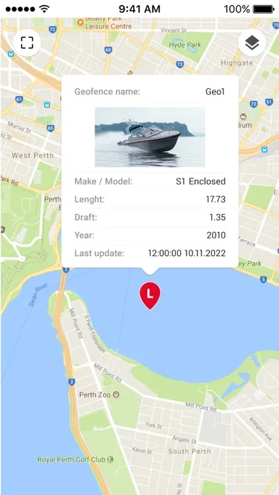 BoatWatch GPS Pro Ekran Görüntüleri