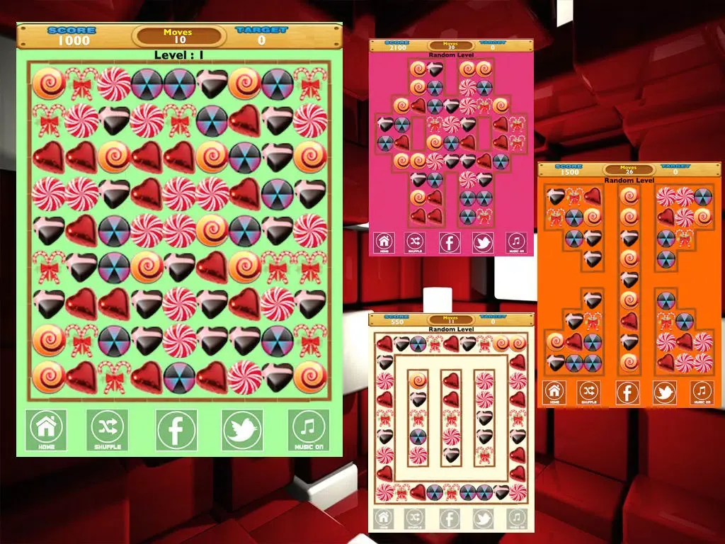 Candy Blast MatchUp iPad  سکرین شاٹس