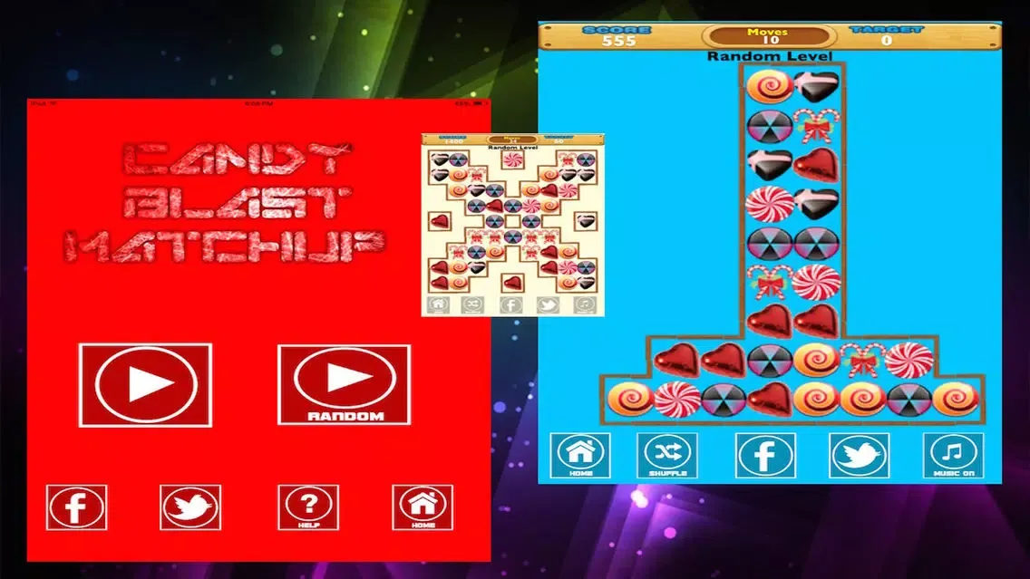 Candy Blast MatchUp سکرین شاٹس