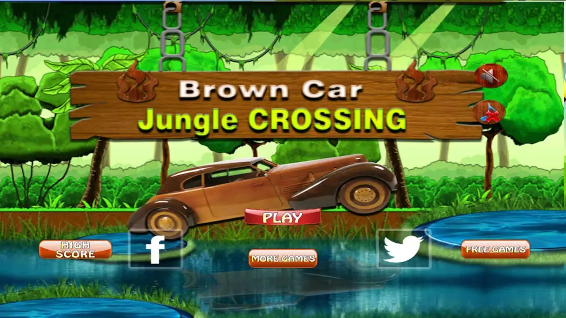 Скриншоты Brown Car Jungle Crossing