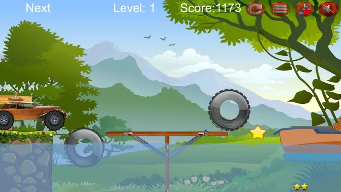 Скриншоты Brown Car Jungle Crossing