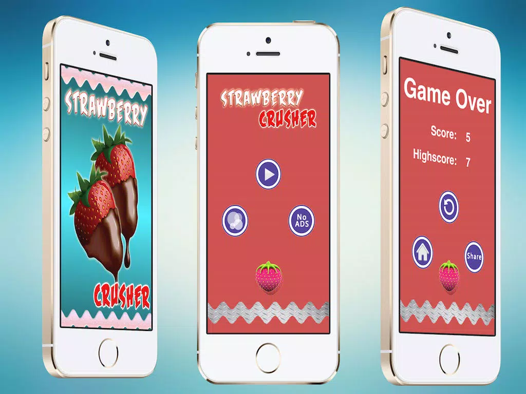 Strawberry Crusher iPad  Ekran Görüntüleri