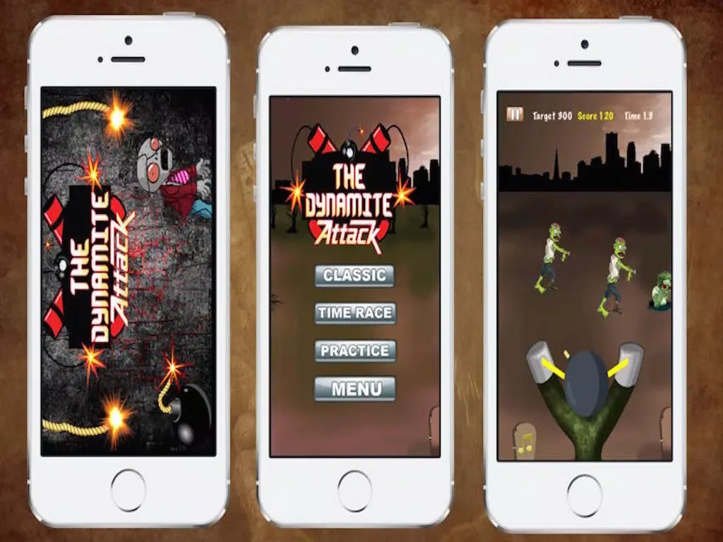 The Dynamite Attack iPad  Screenshots