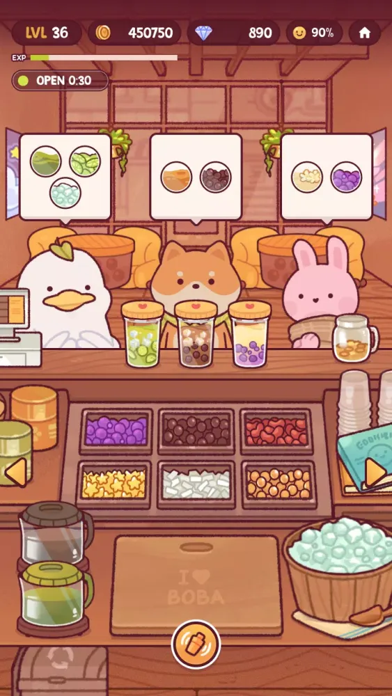 Ảnh chụp màn hình của Boba Tale