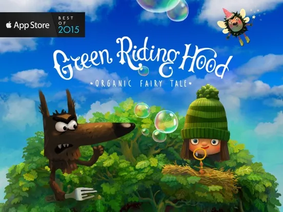 Green Riding Hood: Read Aloud iPad  Screenshots