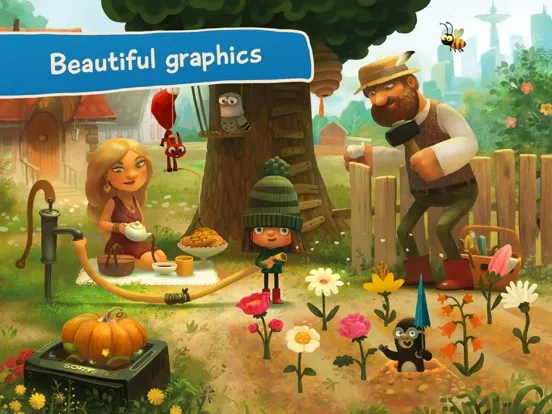 Green Riding Hood: Read Aloud iPad  Screenshots