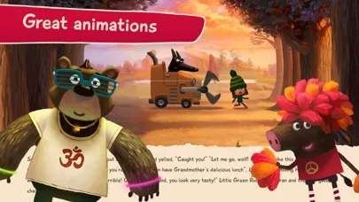 Green Riding Hood: Read Aloud Screenshots
