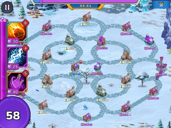Capturas de tela do Lord of Castles iPad 