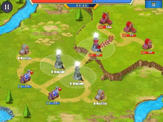 Capturas de tela do Lord of Castles iPad 