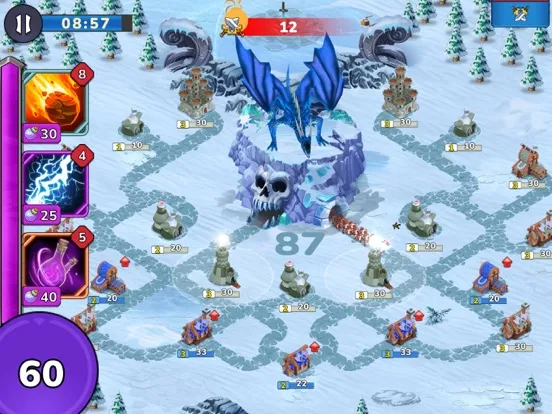 Capturas de tela do Lord of Castles iPad 