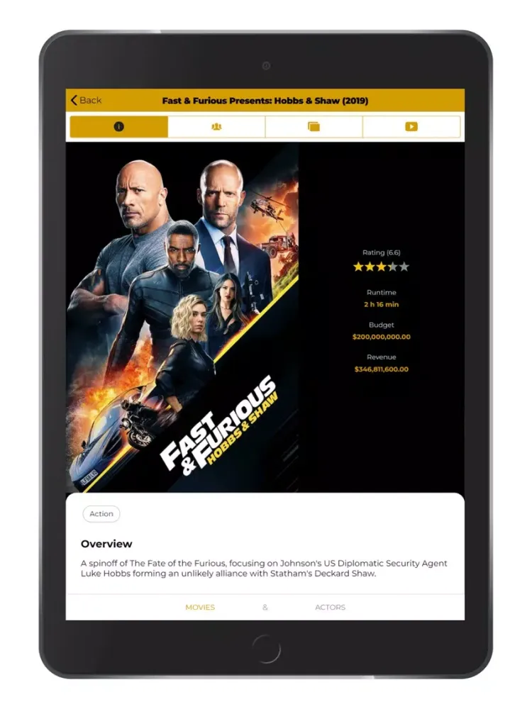 Bobby Box - CotoMovies & TV iPad  Ekran Görüntüleri