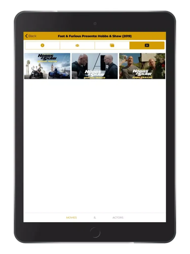 Bobby Box - CotoMovies & TV iPad  Ekran Görüntüleri