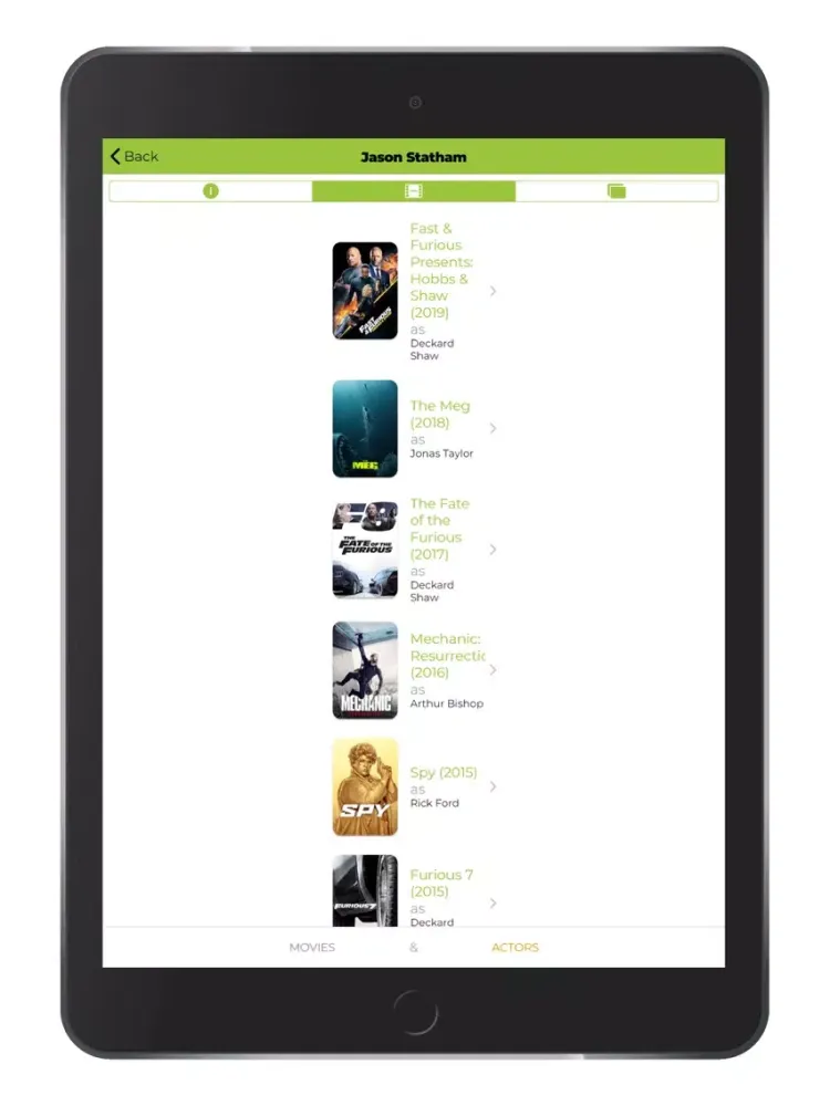 Bobby Box - CotoMovies & TV iPad  Ekran Görüntüleri