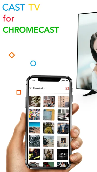 تصاویر Cast for chromecast app home