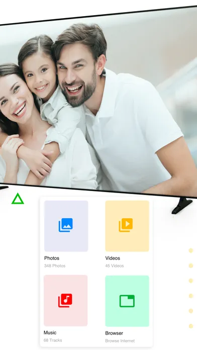تصاویر Cast for chromecast app home