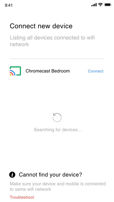 تصاویر Cast for chromecast app home
