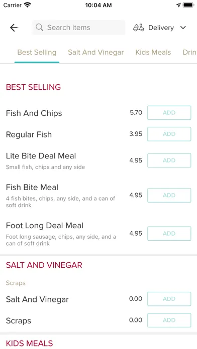 Zrzuty ekranu Bobby's Chippy