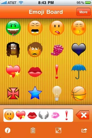 Скриншоты Emoji Board Lite