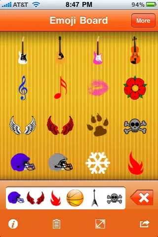 Скриншоты Emoji Board Lite