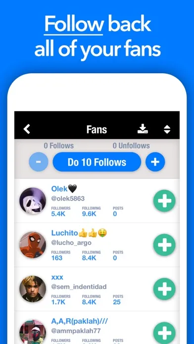 Still Followers - Tik Tracker Screenshots