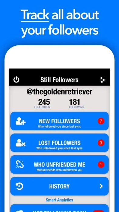 Still Followers - Tik Tracker Screenshots