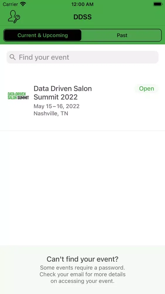 Data Driven Salon Summit Screenshots