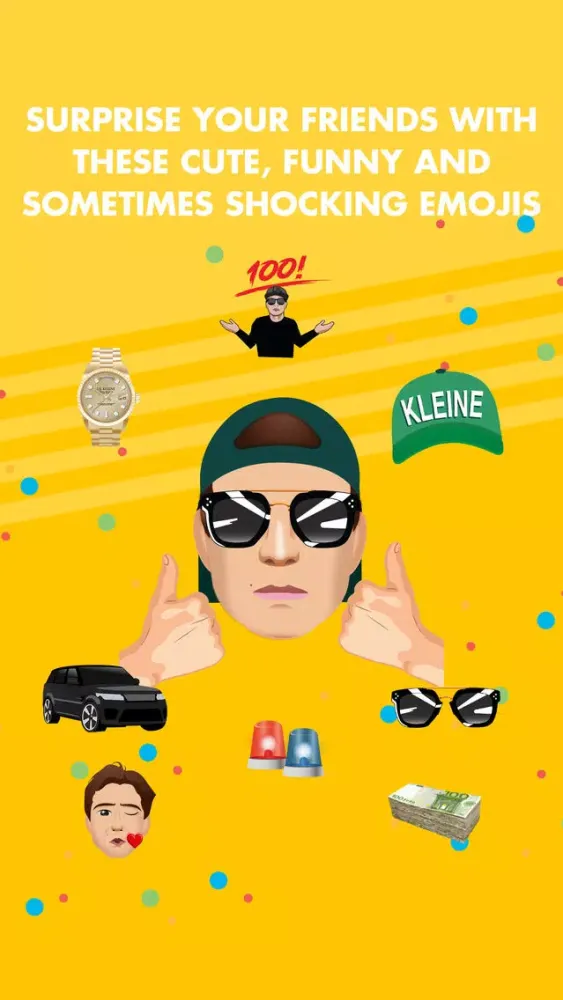 تصاویر Lil Kleine Emojis Keyboard