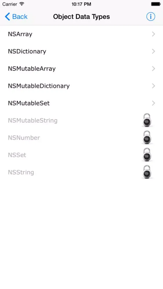 Objective C Reference Lite Ekran Görüntüleri