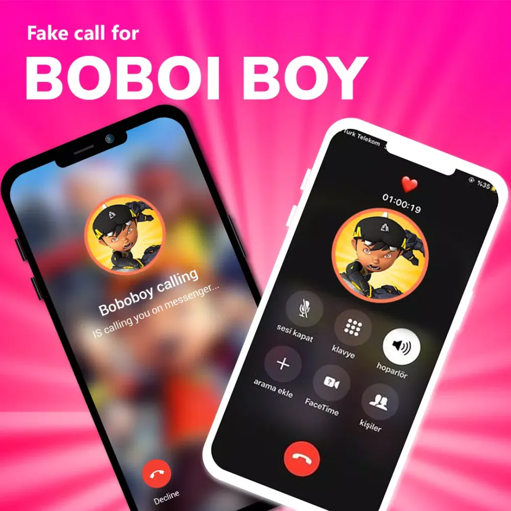 J u n 8 8 App Call Boboi Boy スクリーンショット
