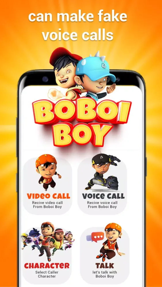 J u n 8 8 App Call Boboi Boy スクリーンショット