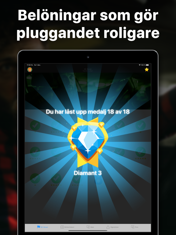 Скриншоты iKörkort BE iPad 