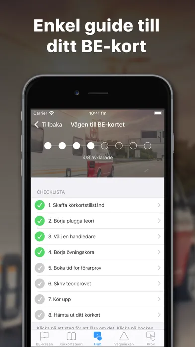iKörkort BE应用截图