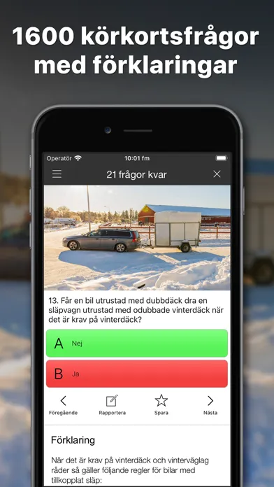 iKörkort BE应用截图