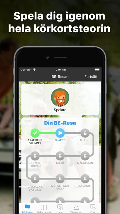 iKörkort BE应用截图