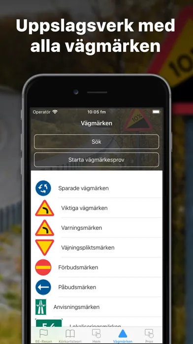 iKörkort BE应用截图
